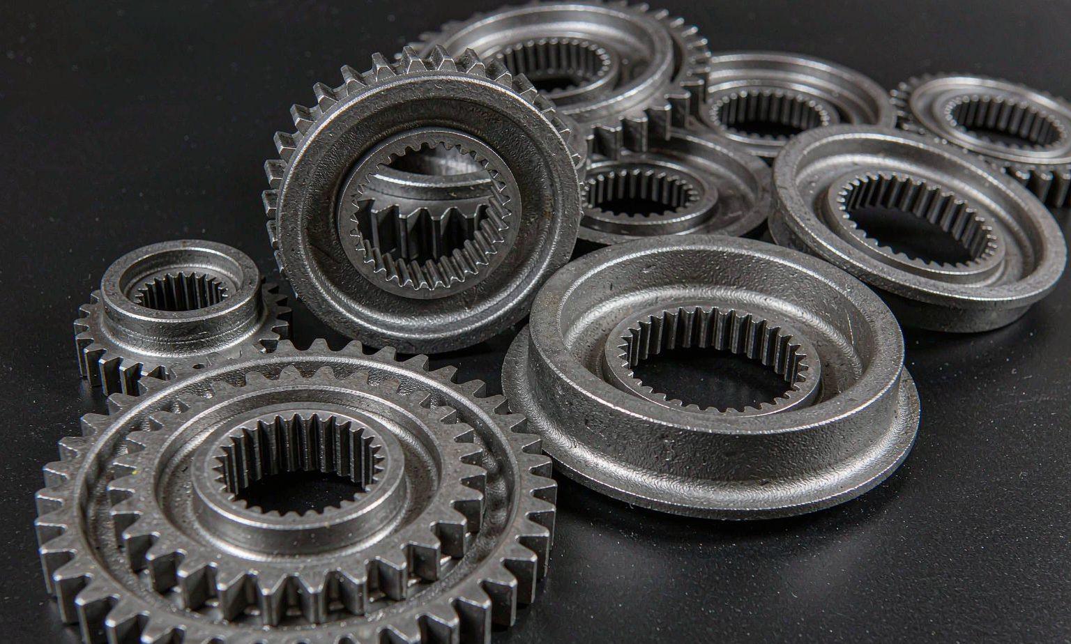 Sintered powder metal components for automotive engine, transmission and pump applications.