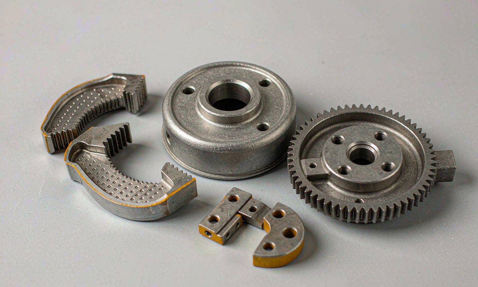 Powder metal gears, chuck jaws and motor components for power tools and home appliances.